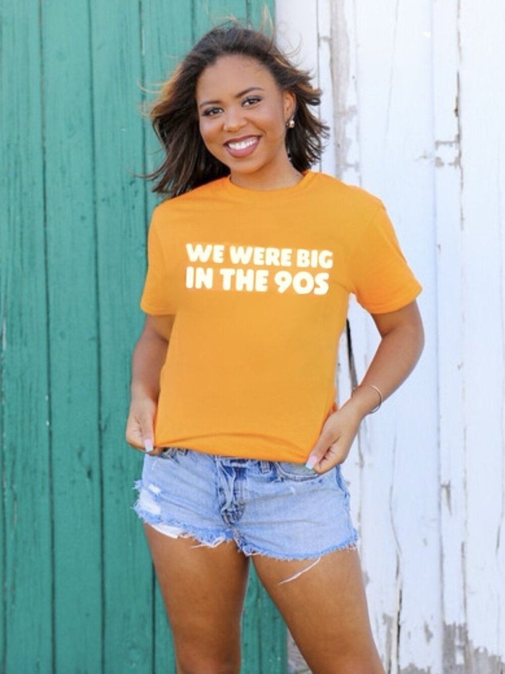 University of Tennessee Volunteers We Were Big in the 90s T-Shirt - Orange Small